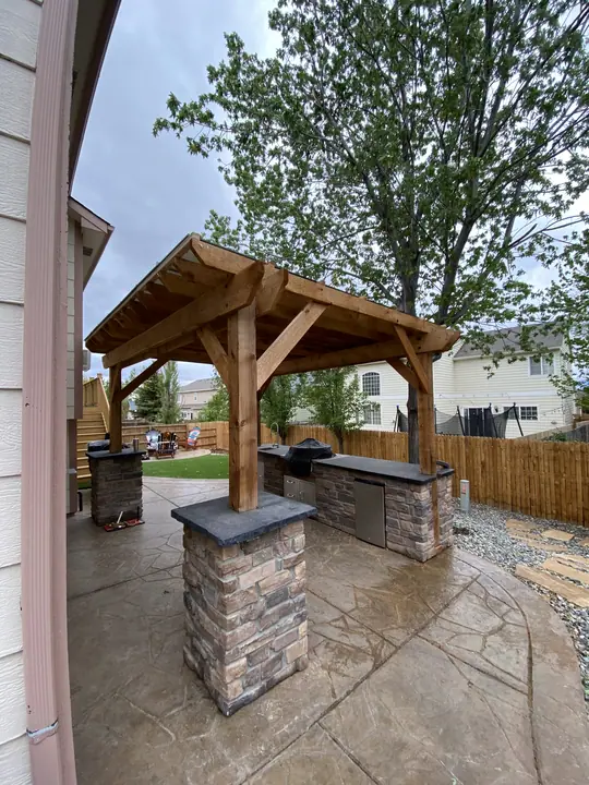 Pergolas with covers
