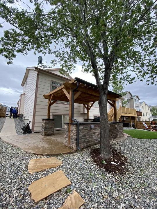Pergolas with covers