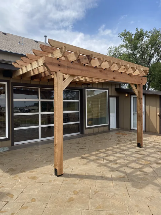 More pergolas