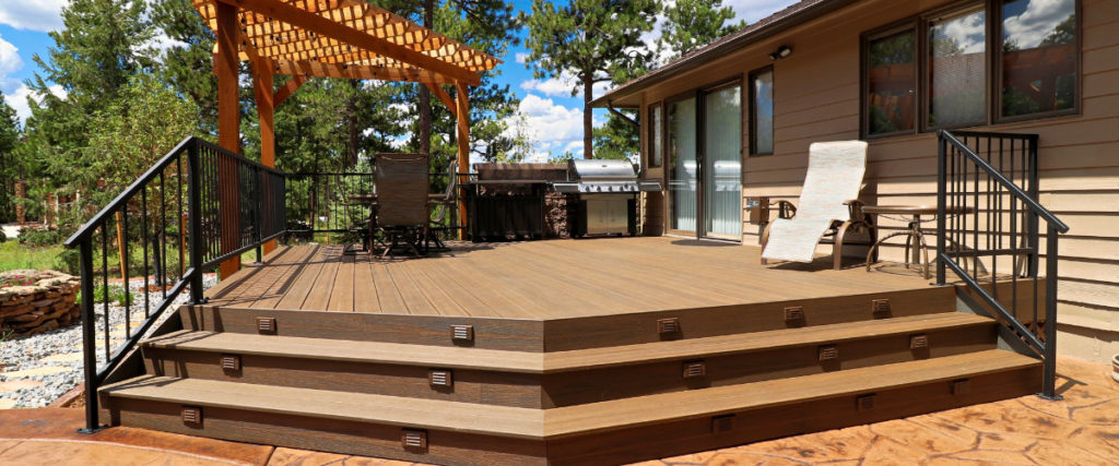 Handmade fabricated decks and cedar pergolas